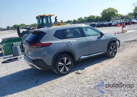 2021 Nissan Rogue Platinum Fwd from USA, damaged, VIN JN8AT3DC6MW104355